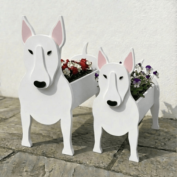 Jardinière Bull Terrier