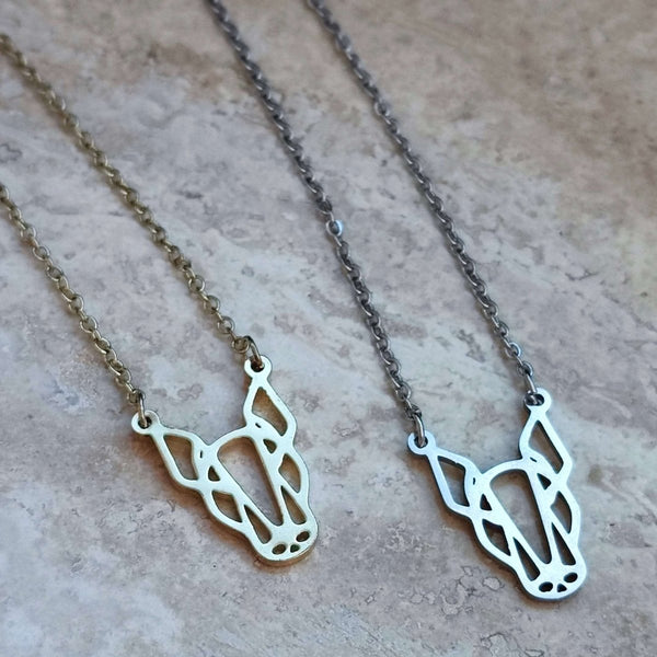 Collier Géométrique Bull Terrier